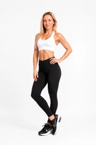 Bezešvé legíny GYM černé
